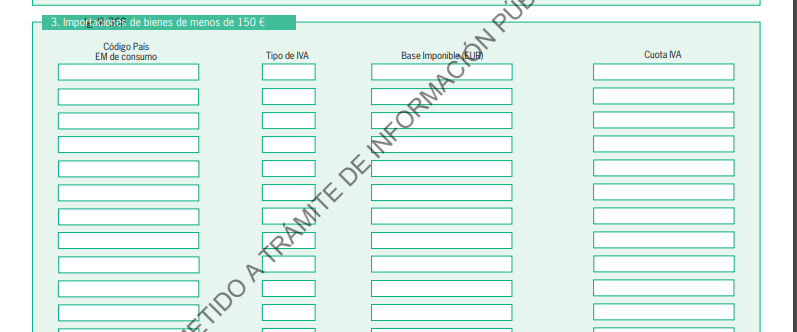 modelo 369 regimen de importacion